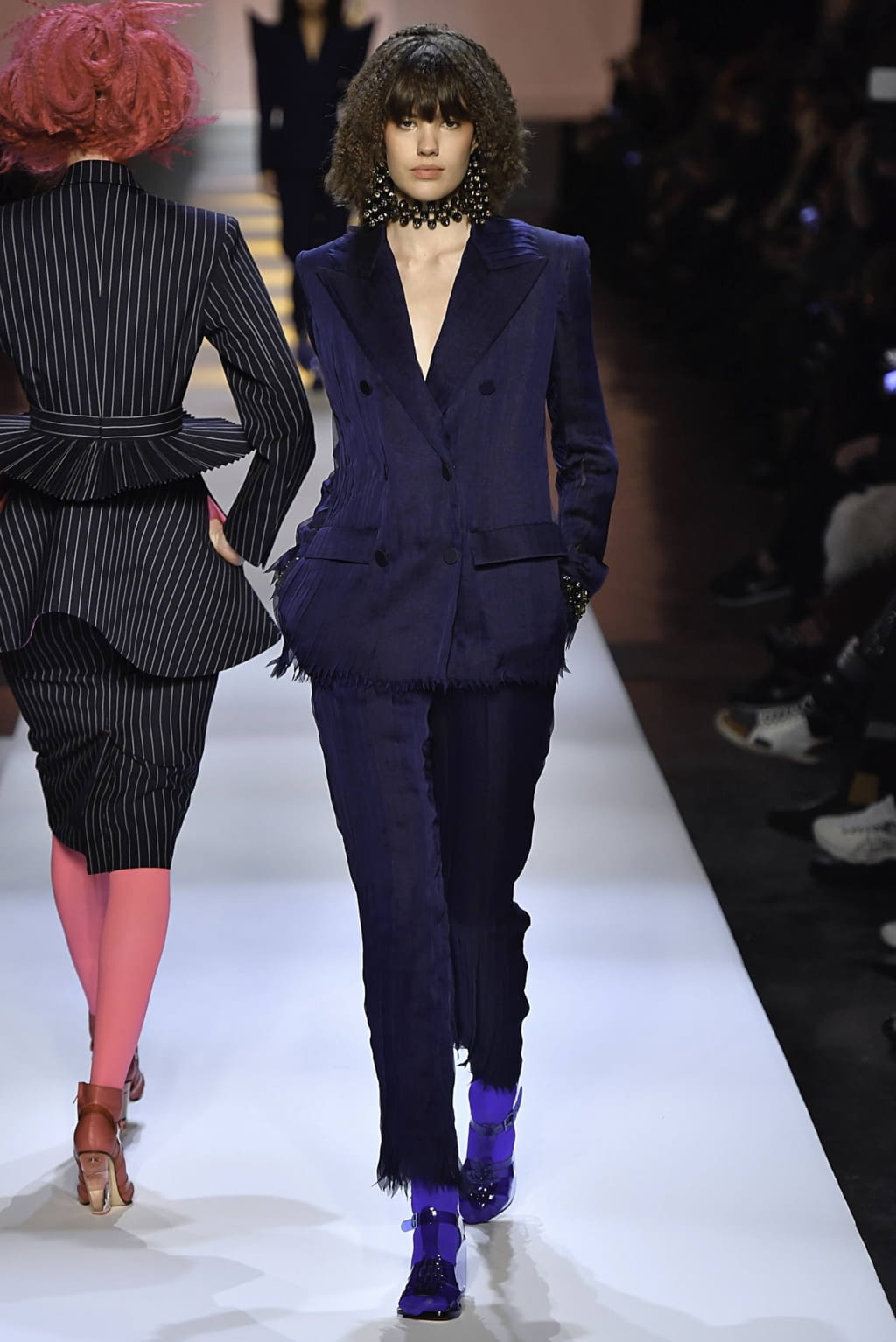 Fashion Week Paris Spring/Summer 2019 look 7 de la collection Jean Paul Gaultier couture