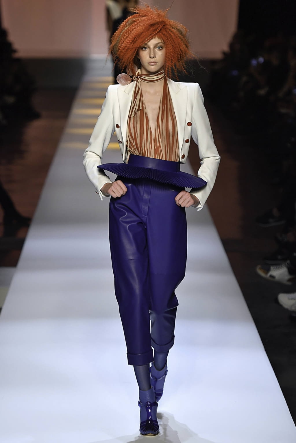 Fashion Week Paris Spring/Summer 2019 look 9 de la collection Jean Paul Gaultier couture