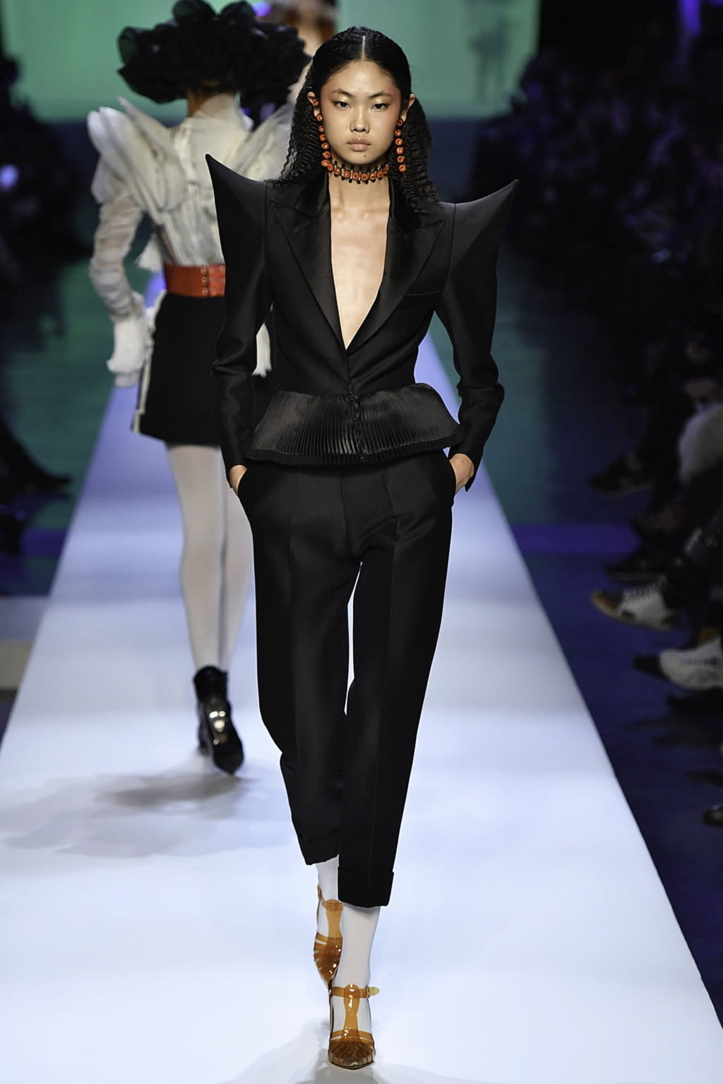 Fashion Week Paris Spring/Summer 2019 look 16 from the Jean Paul Gaultier collection 高级定制