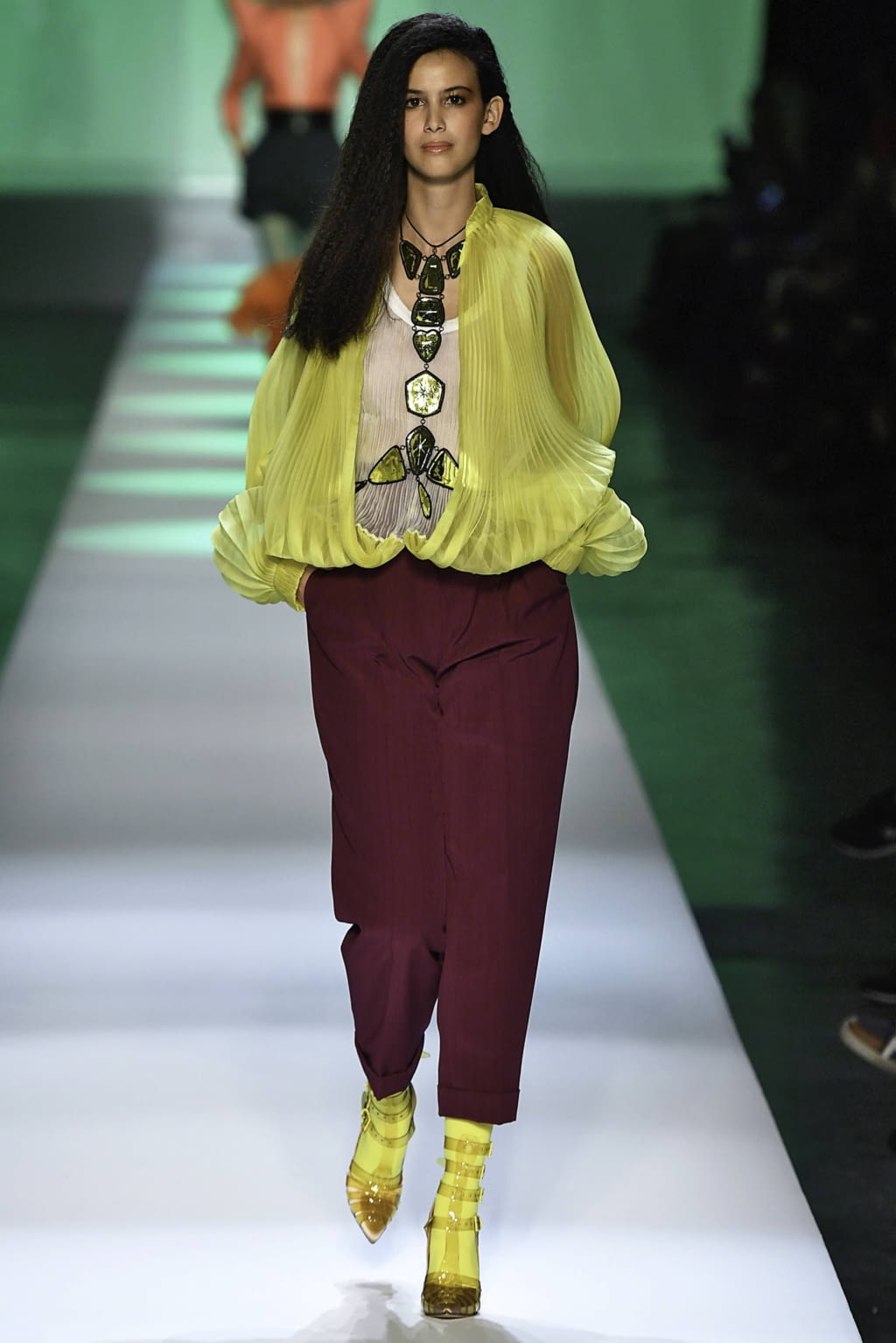 Fashion Week Paris Spring/Summer 2019 look 23 de la collection Jean Paul Gaultier couture