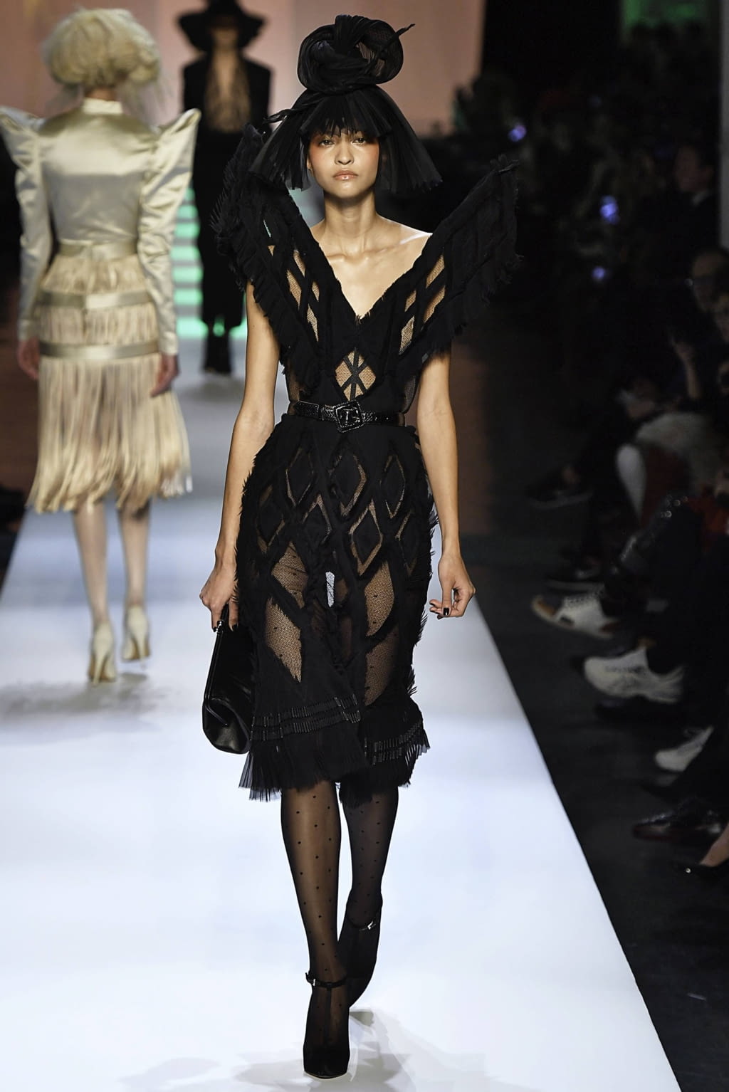 Fashion Week Paris Spring/Summer 2019 look 28 from the Jean Paul Gaultier collection couture