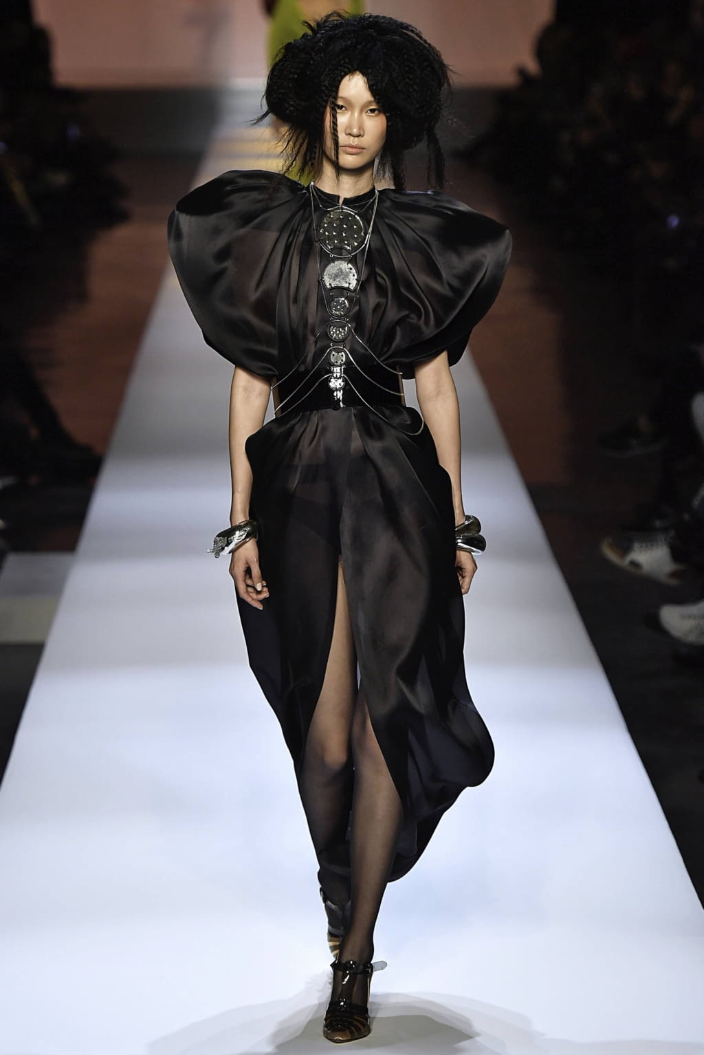 Fashion Week Paris Spring/Summer 2019 look 30 de la collection Jean Paul Gaultier couture