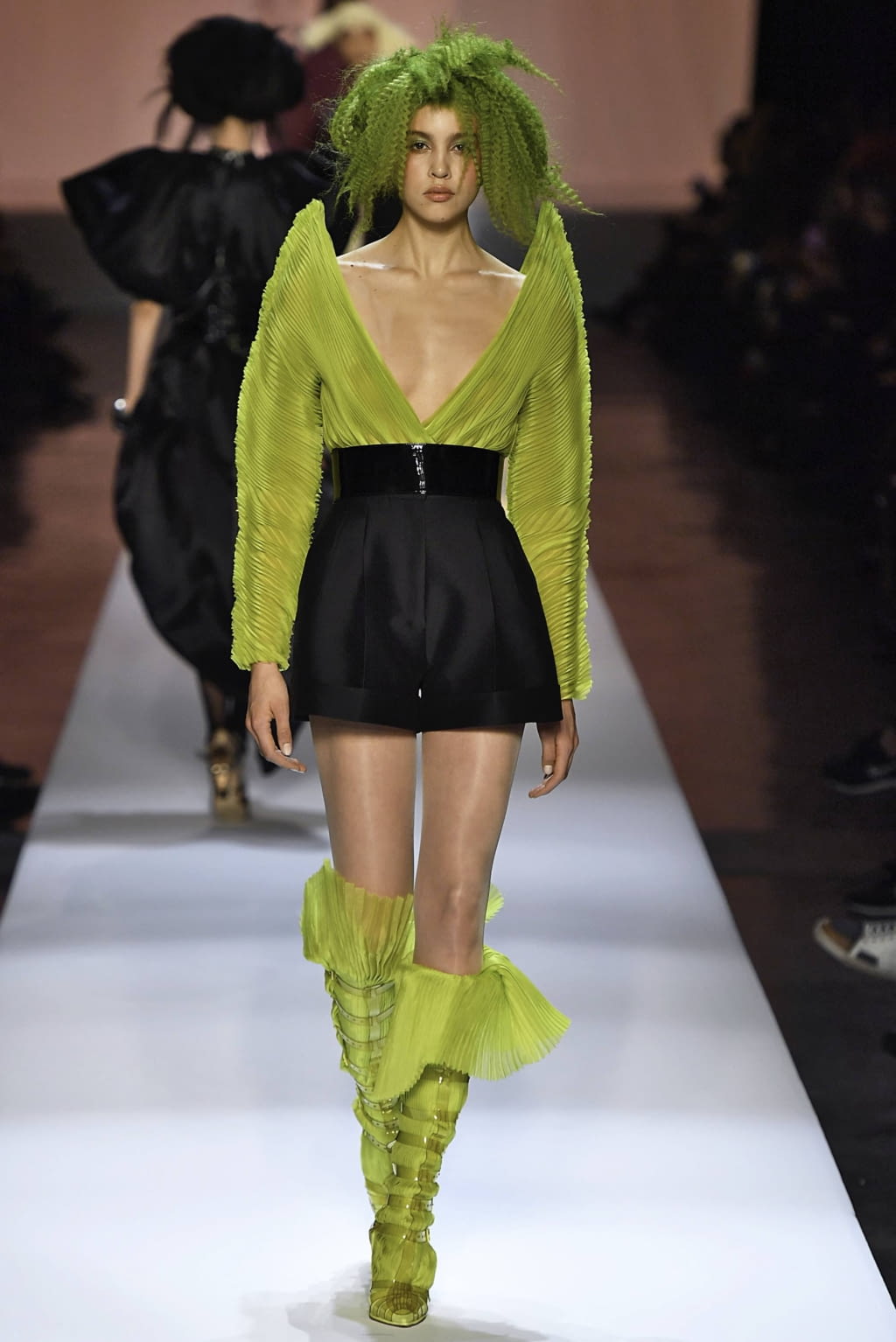 Fashion Week Paris Spring/Summer 2019 look 31 de la collection Jean Paul Gaultier couture