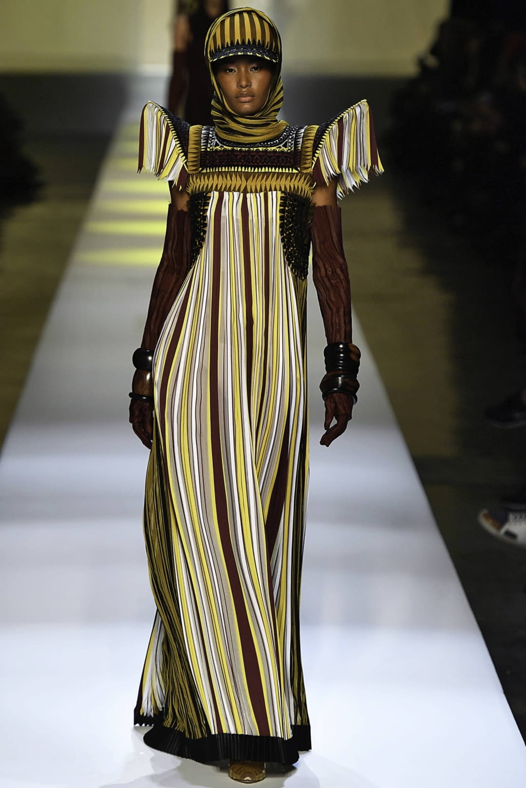 Fashion Week Paris Spring/Summer 2019 look 36 from the Jean Paul Gaultier collection couture