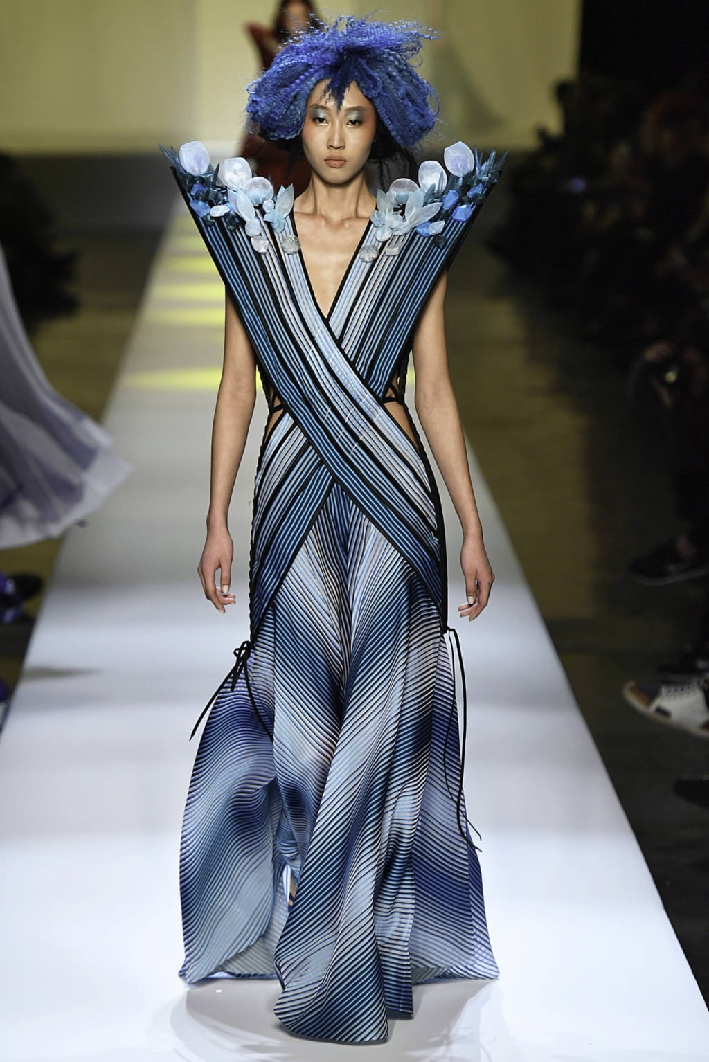 Fashion Week Paris Spring/Summer 2019 look 40 from the Jean Paul Gaultier collection couture