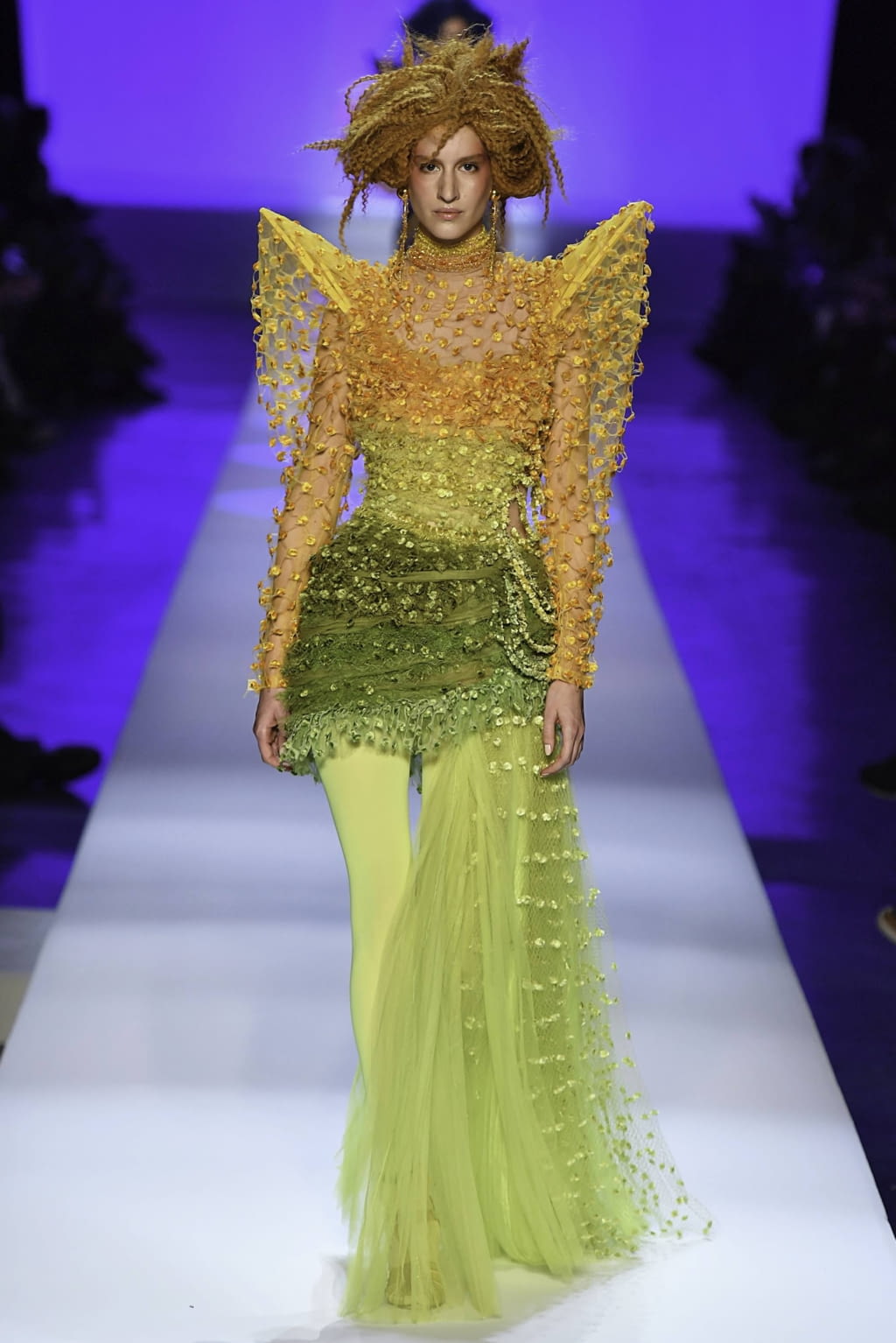 Fashion Week Paris Spring/Summer 2019 look 44 de la collection Jean Paul Gaultier couture