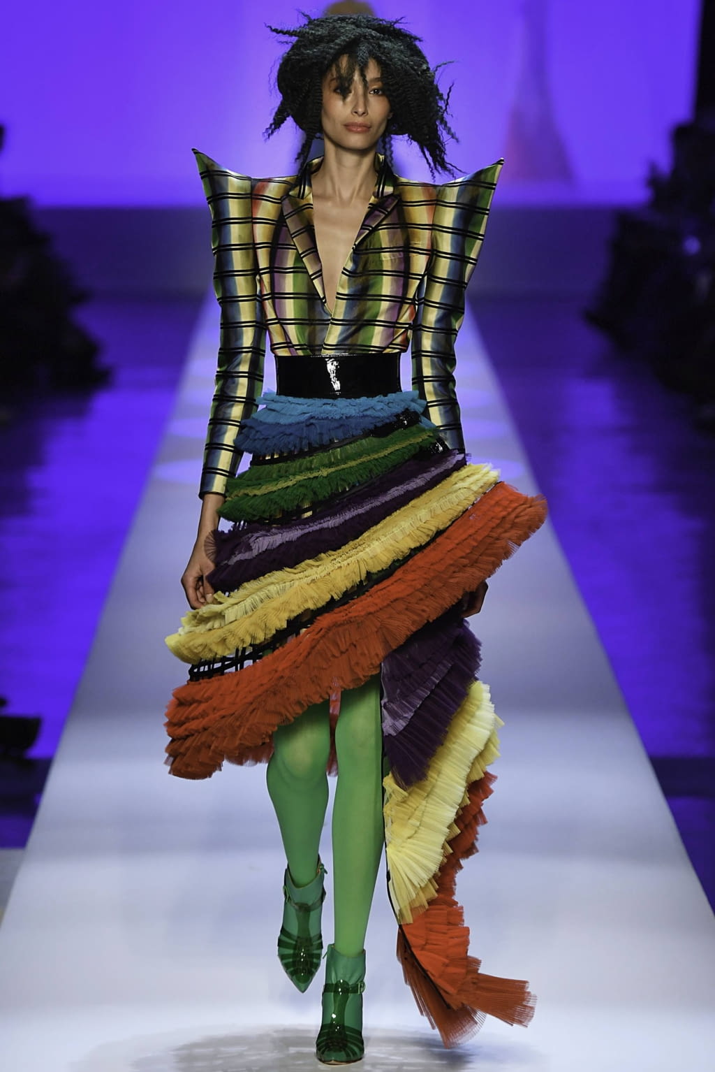 Fashion Week Paris Spring/Summer 2019 look 46 de la collection Jean Paul Gaultier couture