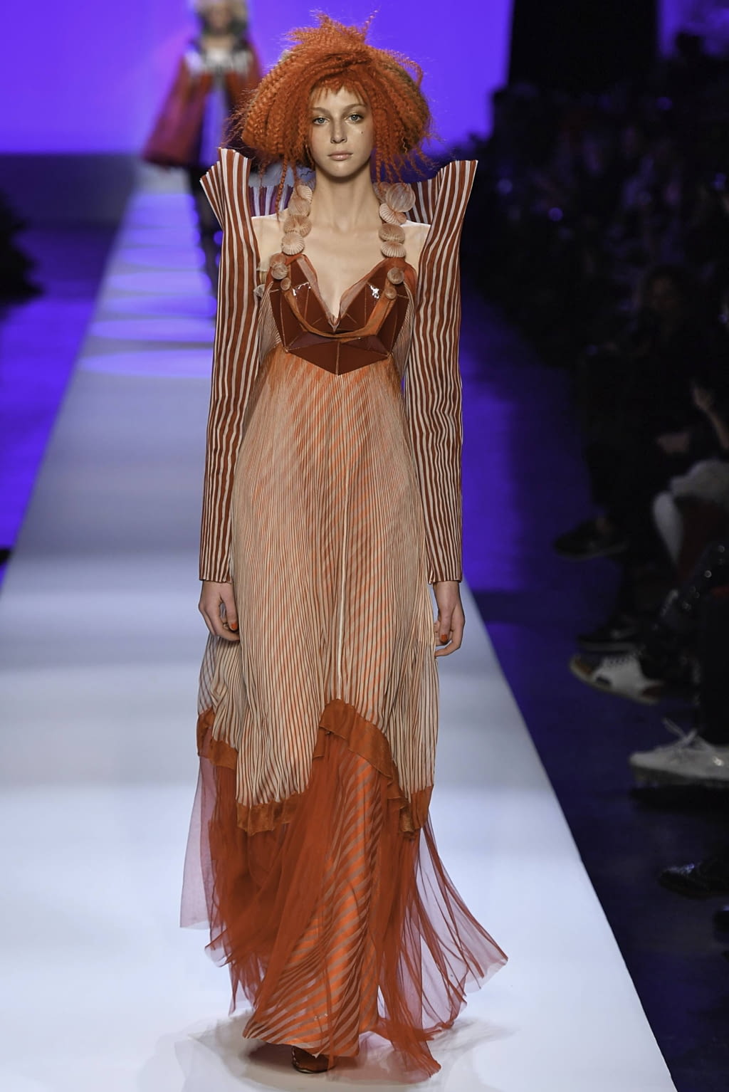 Fashion Week Paris Spring/Summer 2019 look 48 from the Jean Paul Gaultier collection 高级定制