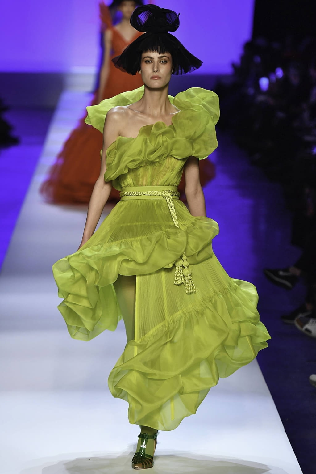 Fashion Week Paris Spring/Summer 2019 look 50 de la collection Jean Paul Gaultier couture