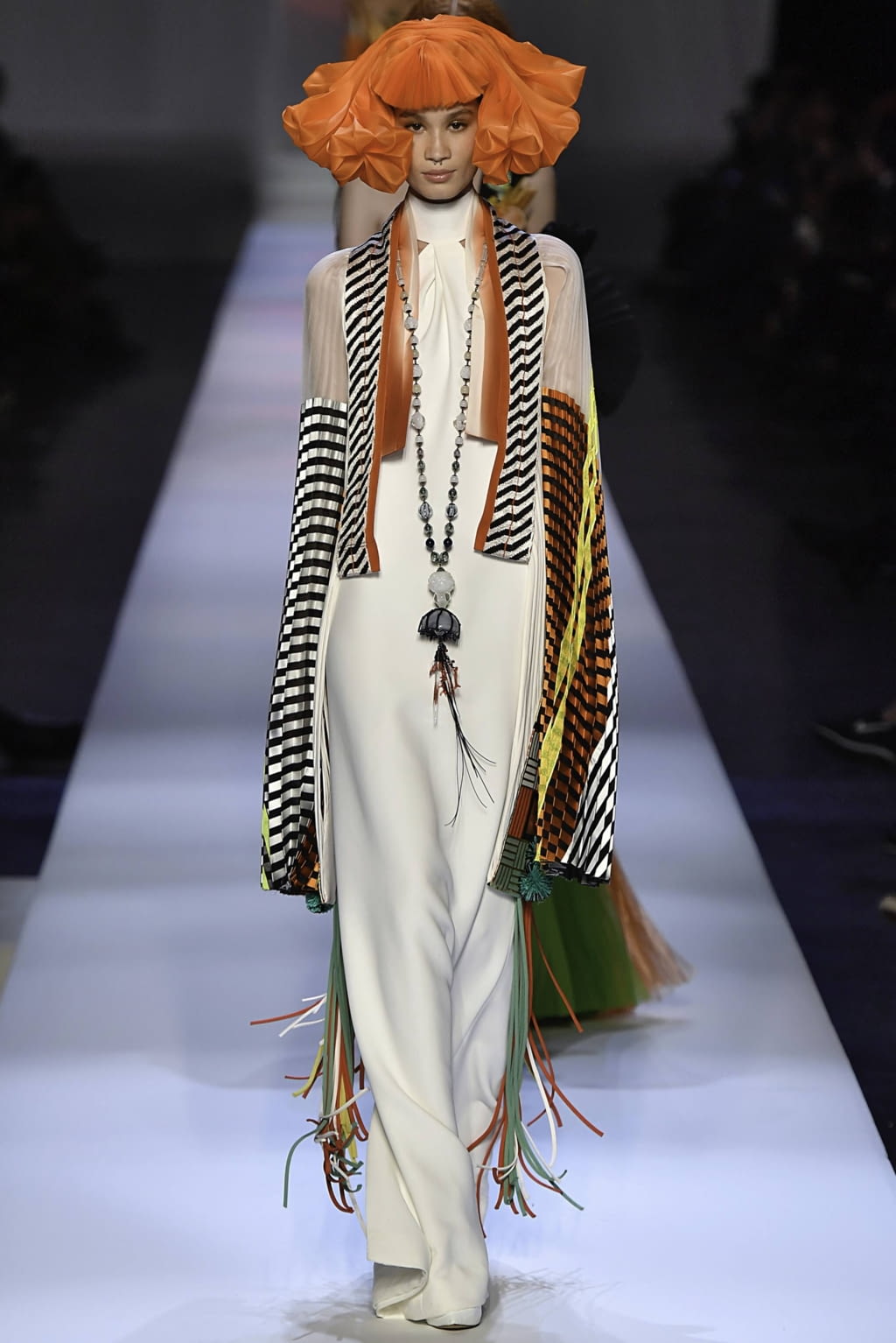 Fashion Week Paris Spring/Summer 2019 look 57 from the Jean Paul Gaultier collection 高级定制
