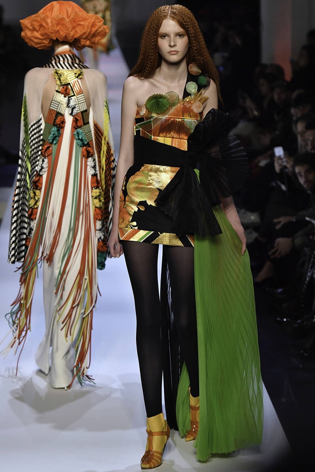 Fashion Week Paris Spring/Summer 2019 look 58 de la collection Jean Paul Gaultier couture