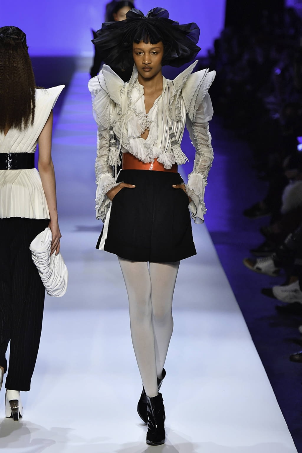 Fashion Week Paris Spring/Summer 2019 look 15 from the Jean Paul Gaultier collection couture
