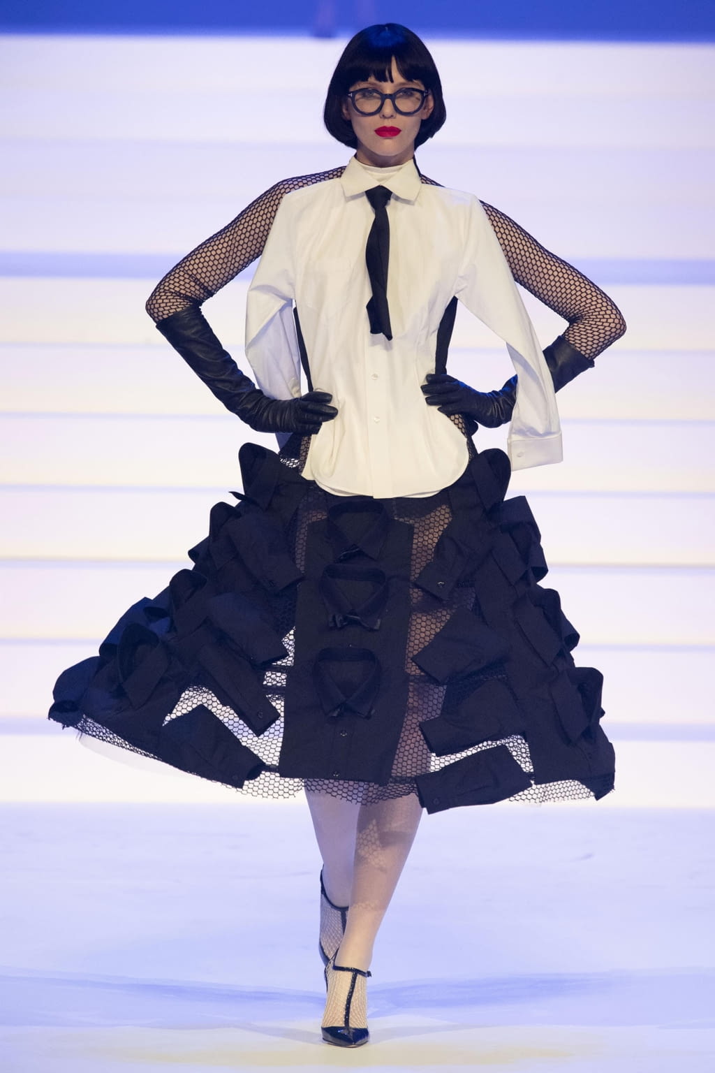 Fashion Week Paris Spring/Summer 2020 look 4 from the Jean Paul Gaultier collection 高级定制