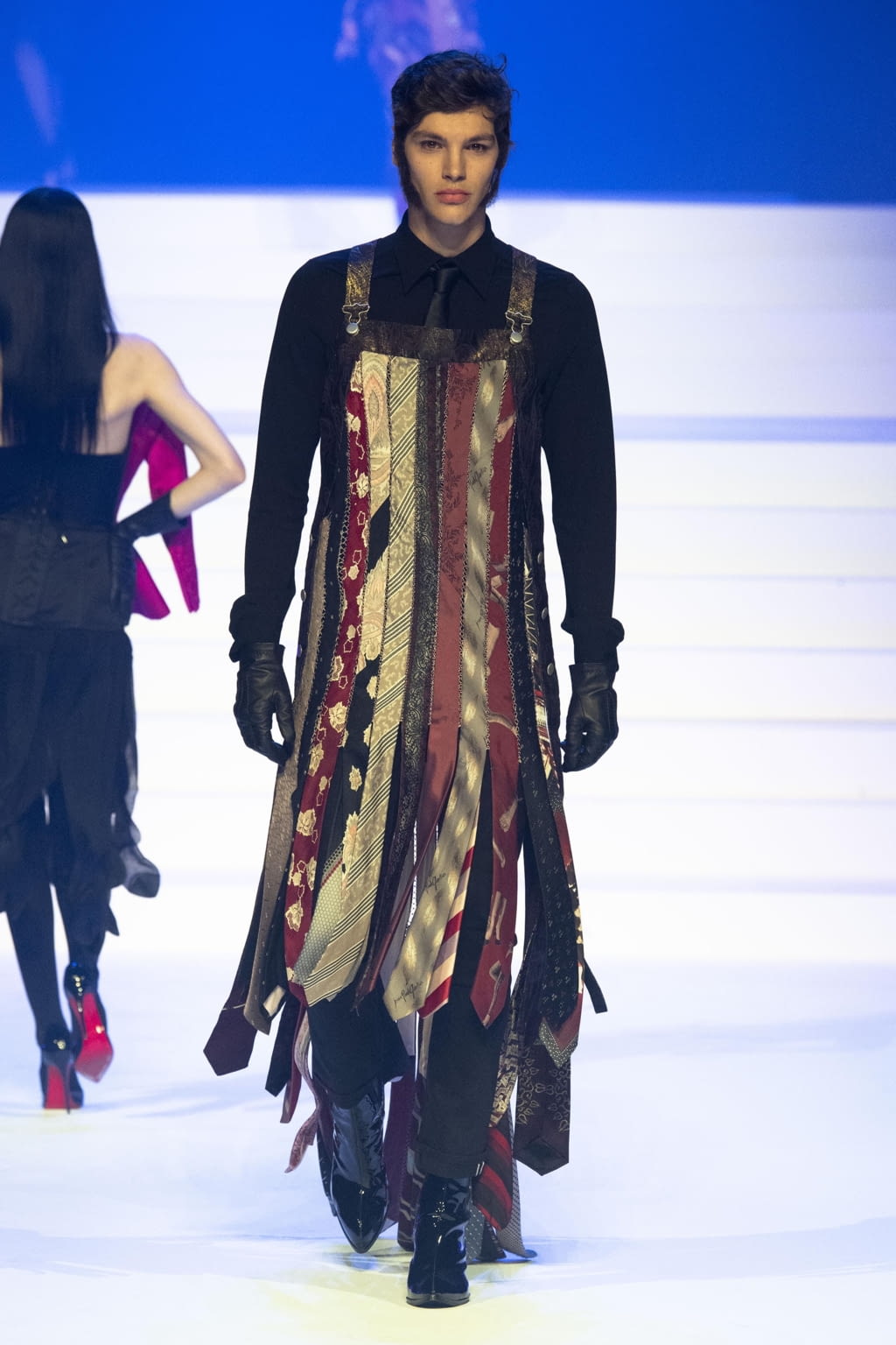 Fashion Week Paris Spring/Summer 2020 look 6 de la collection Jean Paul Gaultier couture