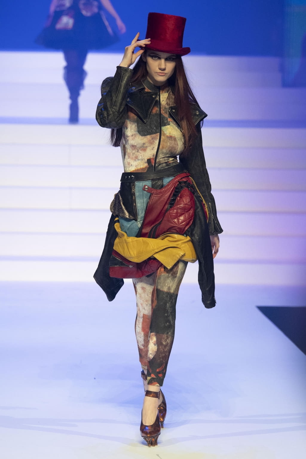 Fashion Week Paris Spring/Summer 2020 look 10 de la collection Jean Paul Gaultier couture