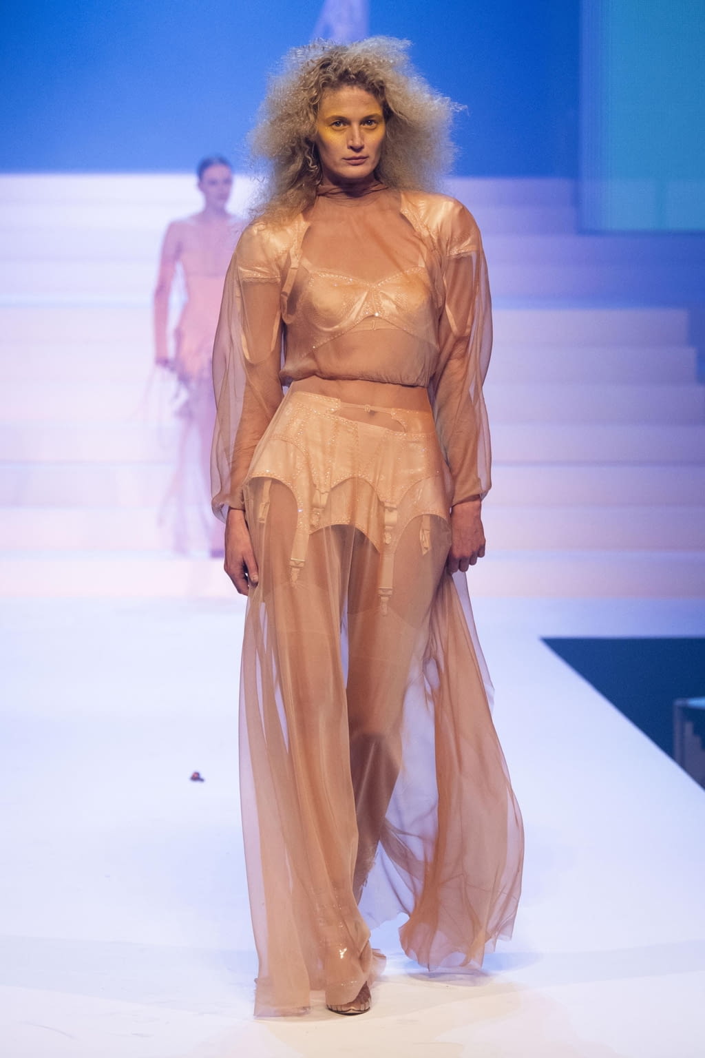Fashion Week Paris Spring/Summer 2020 look 16 from the Jean Paul Gaultier collection couture