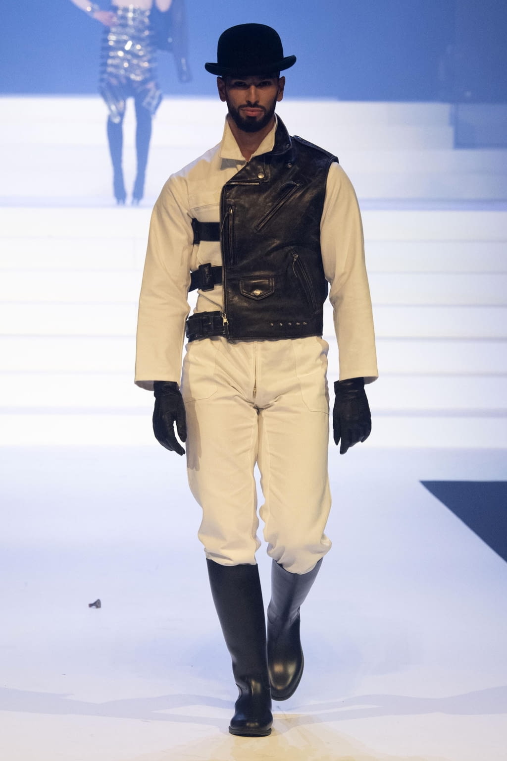 Fashion Week Paris Spring/Summer 2020 look 23 from the Jean Paul Gaultier collection 高级定制