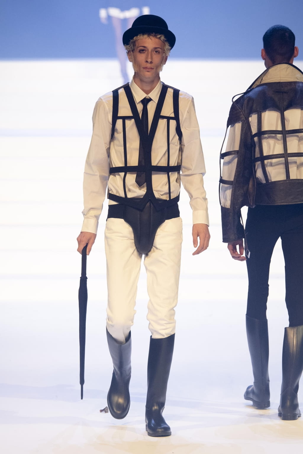 Fashion Week Paris Spring/Summer 2020 look 26 from the Jean Paul Gaultier collection 高级定制