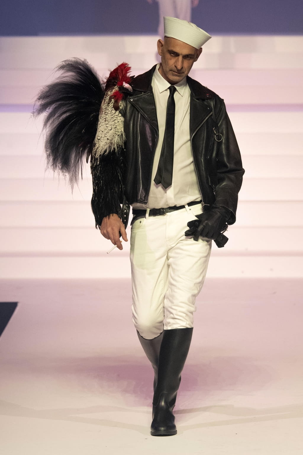 Fashion Week Paris Spring/Summer 2020 look 33 from the Jean Paul Gaultier collection 高级定制