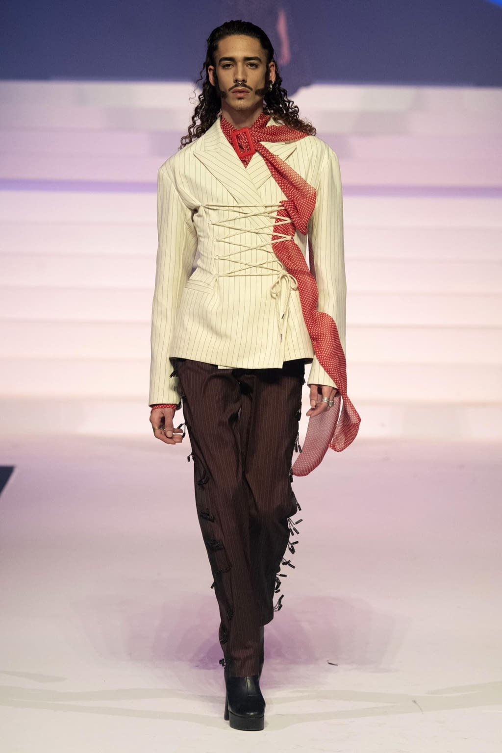 Fashion Week Paris Spring/Summer 2020 look 35 from the Jean Paul Gaultier collection 高级定制