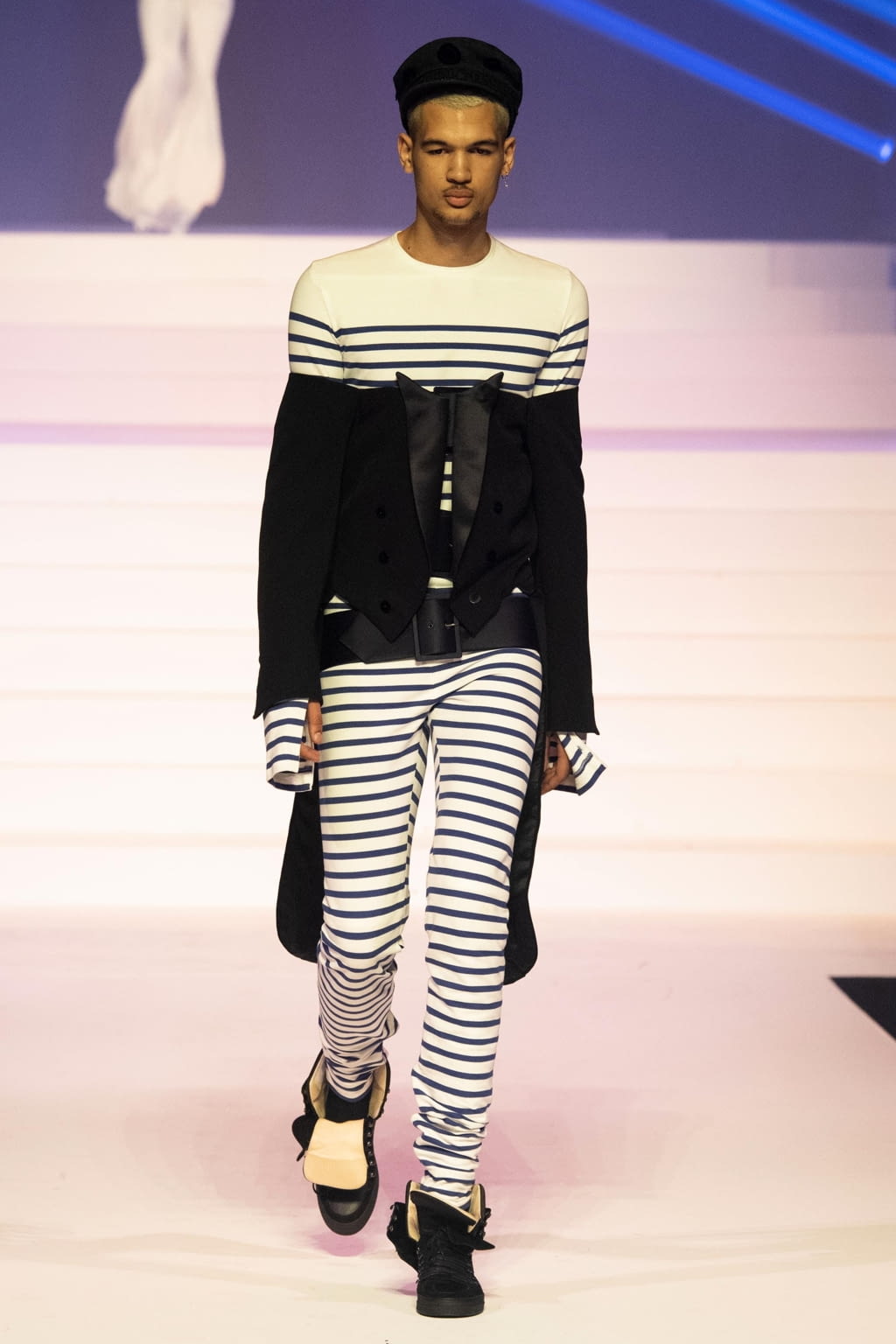 Fashion Week Paris Spring/Summer 2020 look 37 from the Jean Paul Gaultier collection couture