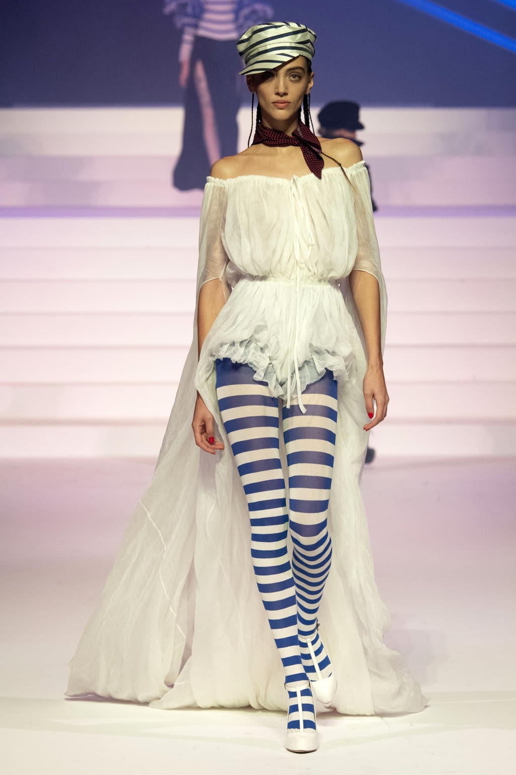 Fashion Week Paris Spring/Summer 2020 look 41 from the Jean Paul Gaultier collection couture