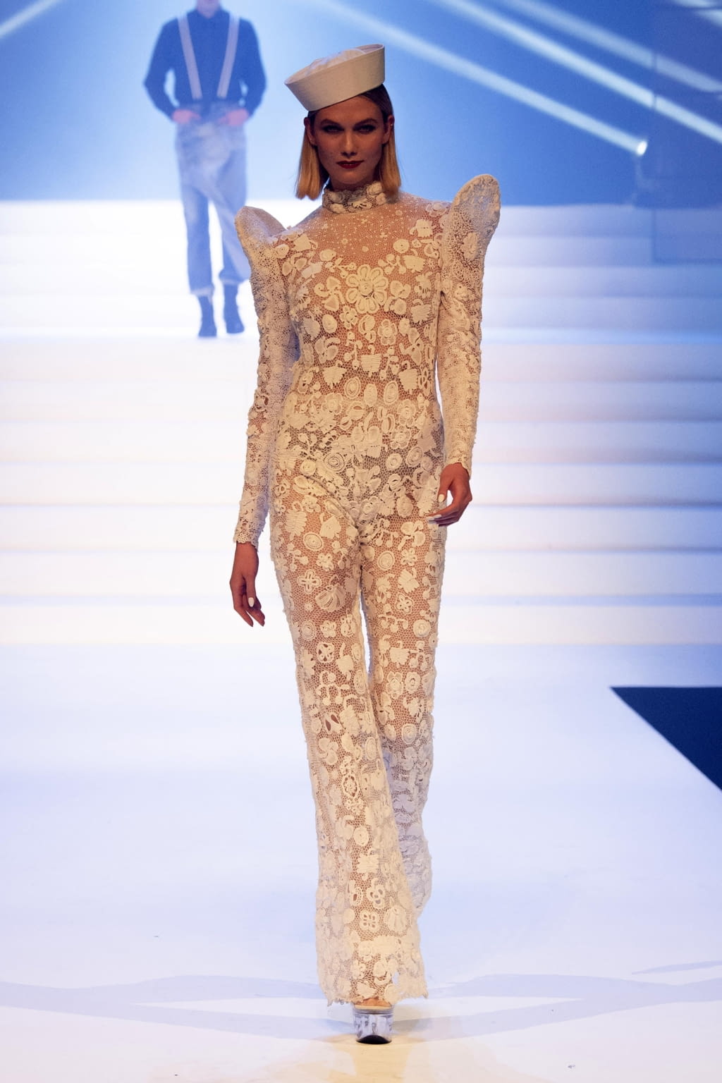 Fashion Week Paris Spring/Summer 2020 look 47 from the Jean Paul Gaultier collection couture