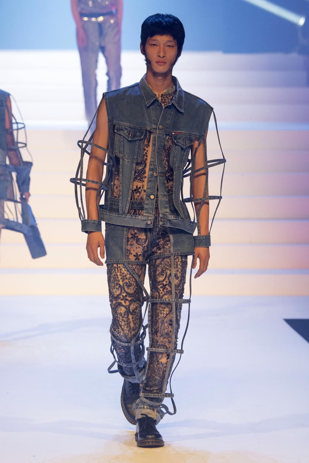 Fashion Week Paris Spring/Summer 2020 look 51 from the Jean Paul Gaultier collection 高级定制