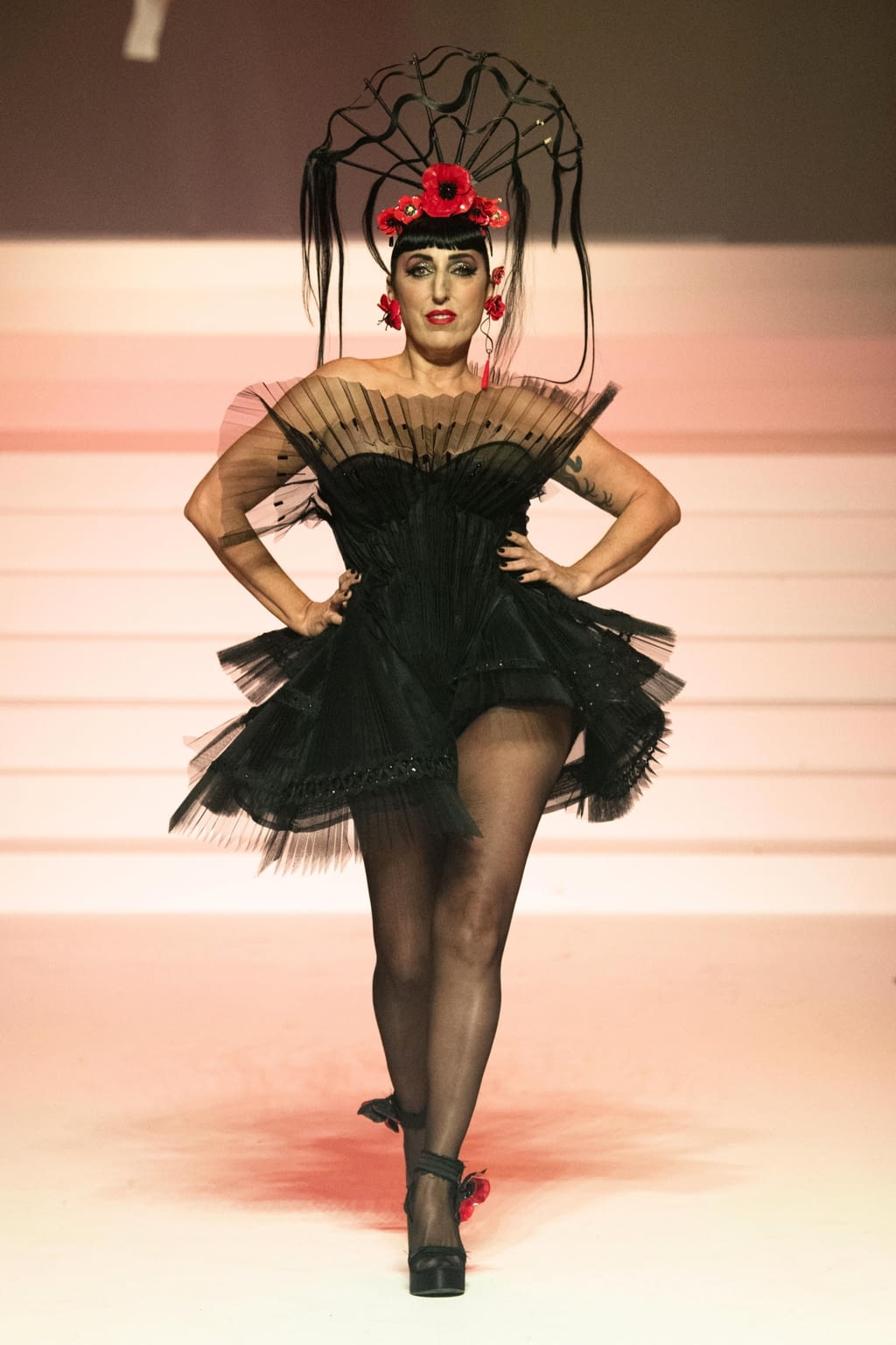 Fashion Week Paris Spring/Summer 2020 look 64 from the Jean Paul Gaultier collection 高级定制