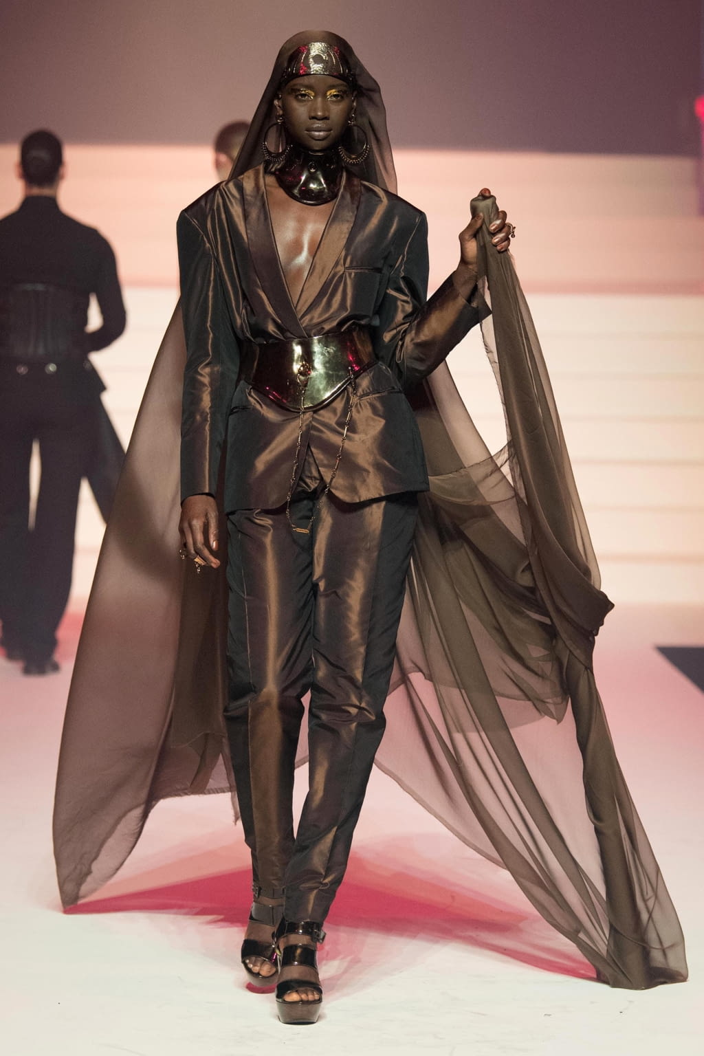 Fashion Week Paris Spring/Summer 2020 look 83 from the Jean Paul Gaultier collection 高级定制