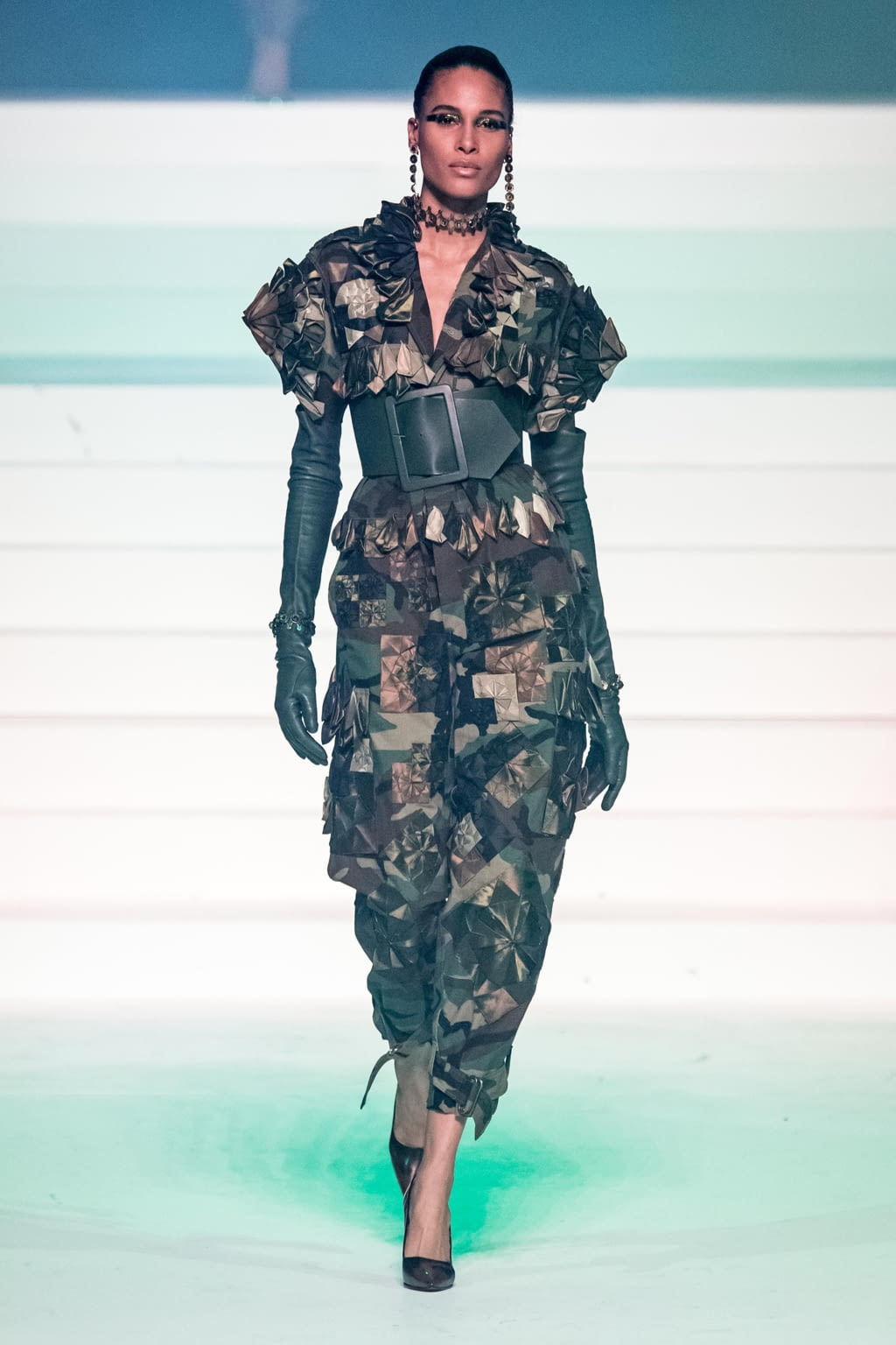 Fashion Week Paris Spring/Summer 2020 look 91 de la collection Jean Paul Gaultier couture