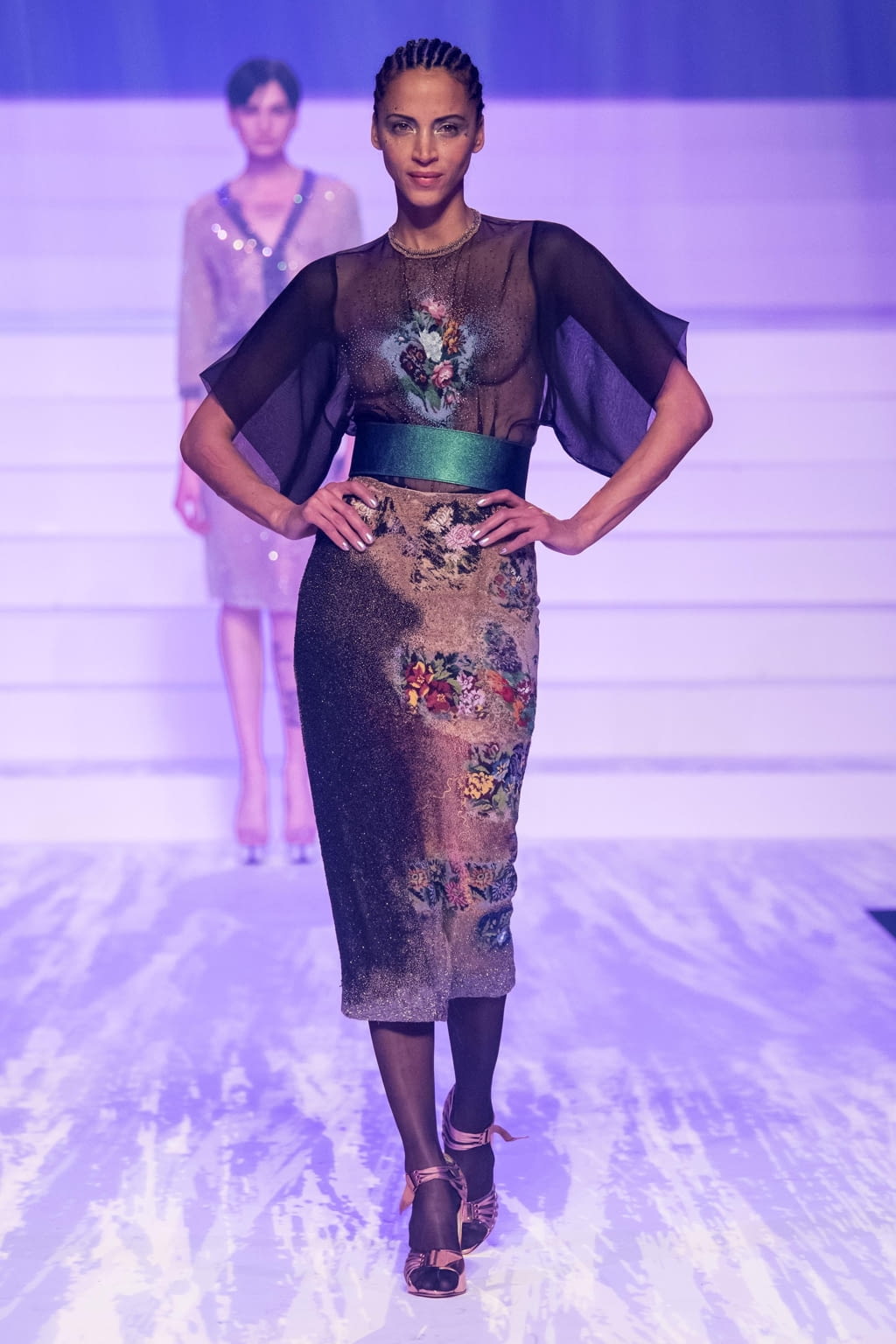 Fashion Week Paris Spring/Summer 2020 look 115 from the Jean Paul Gaultier collection couture