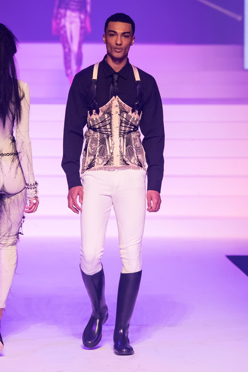 Fashion Week Paris Spring/Summer 2020 look 123 from the Jean Paul Gaultier collection 高级定制