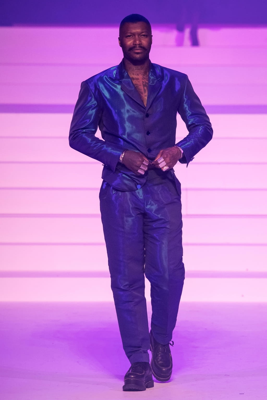 Fashion Week Paris Spring/Summer 2020 look 130 from the Jean Paul Gaultier collection couture