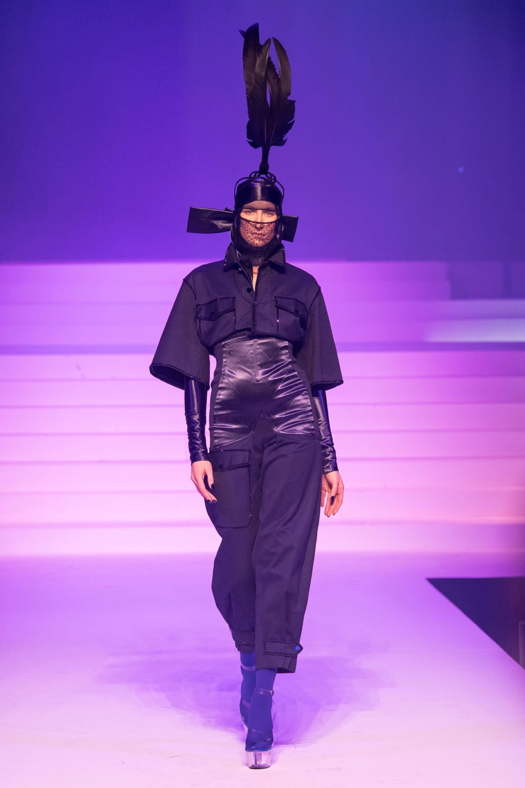 Fashion Week Paris Spring/Summer 2020 look 135 from the Jean Paul Gaultier collection couture