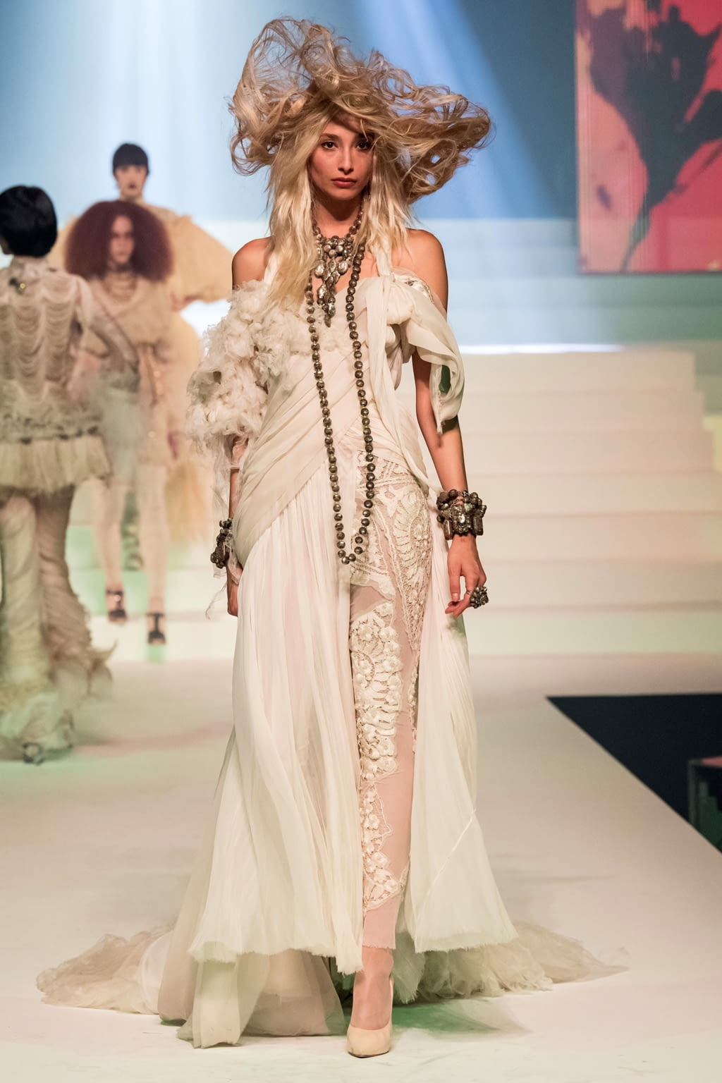 Fashion Week Paris Spring/Summer 2020 look 141 de la collection Jean Paul Gaultier couture