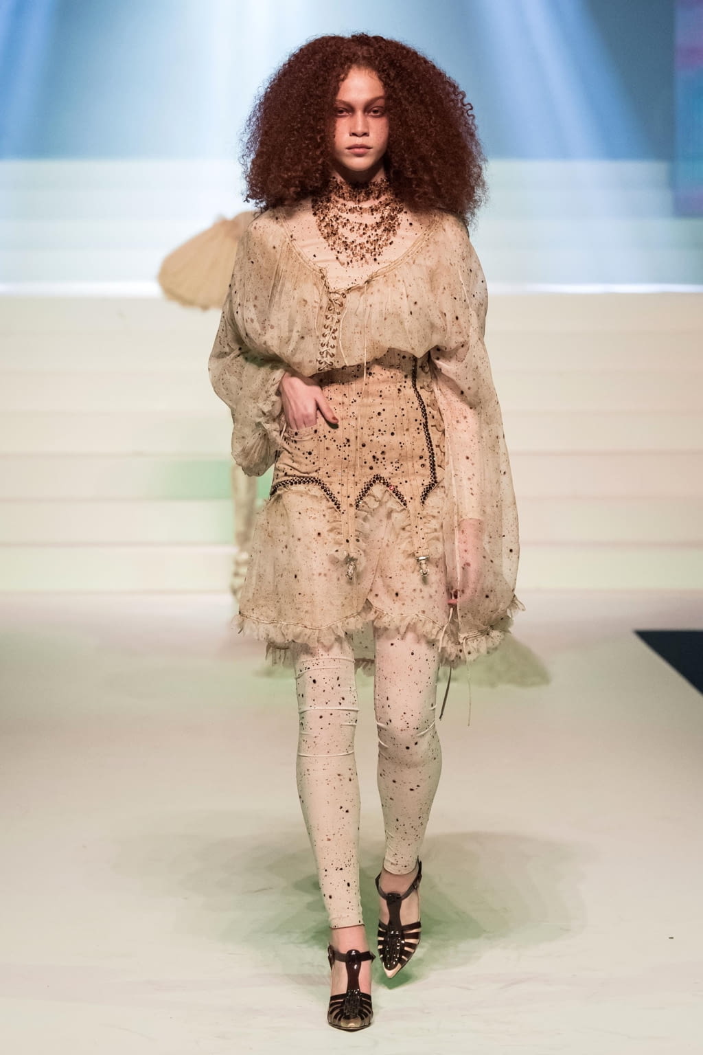 Fashion Week Paris Spring/Summer 2020 look 143 de la collection Jean Paul Gaultier couture