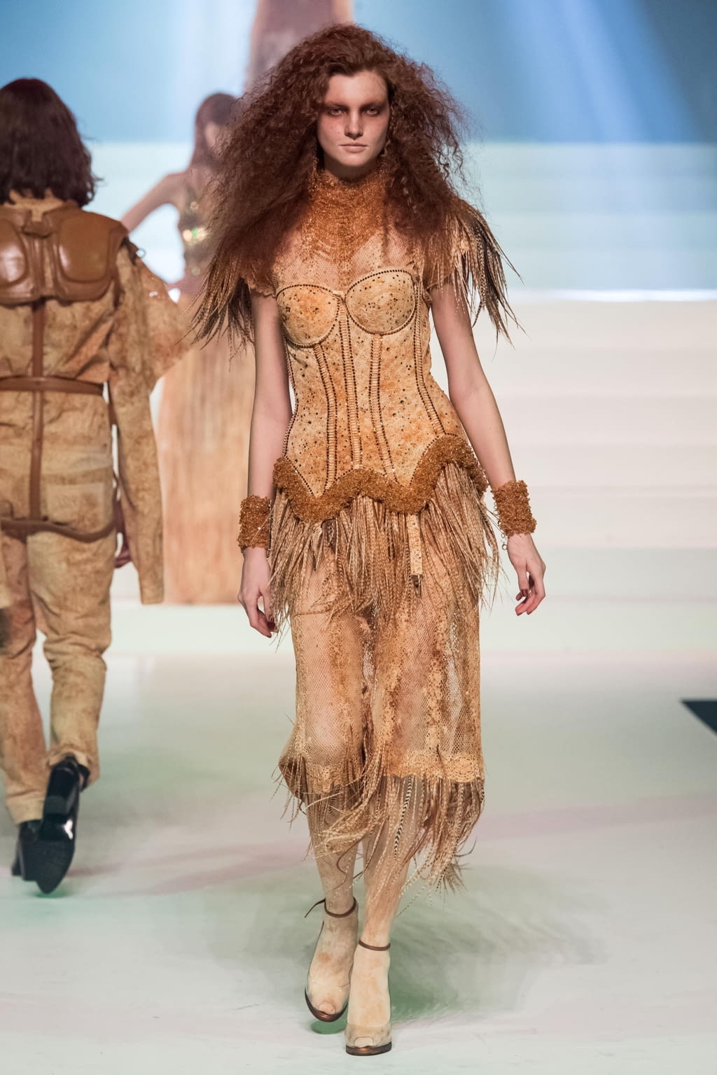 Fashion Week Paris Spring/Summer 2020 look 150 from the Jean Paul Gaultier collection couture