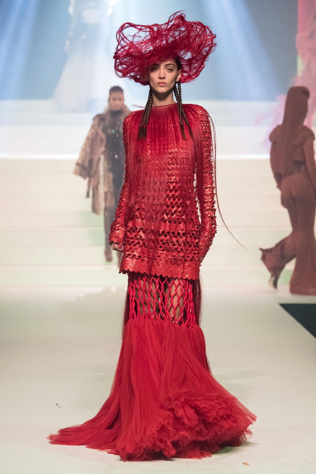 Fashion Week Paris Spring/Summer 2020 look 164 from the Jean Paul Gaultier collection couture