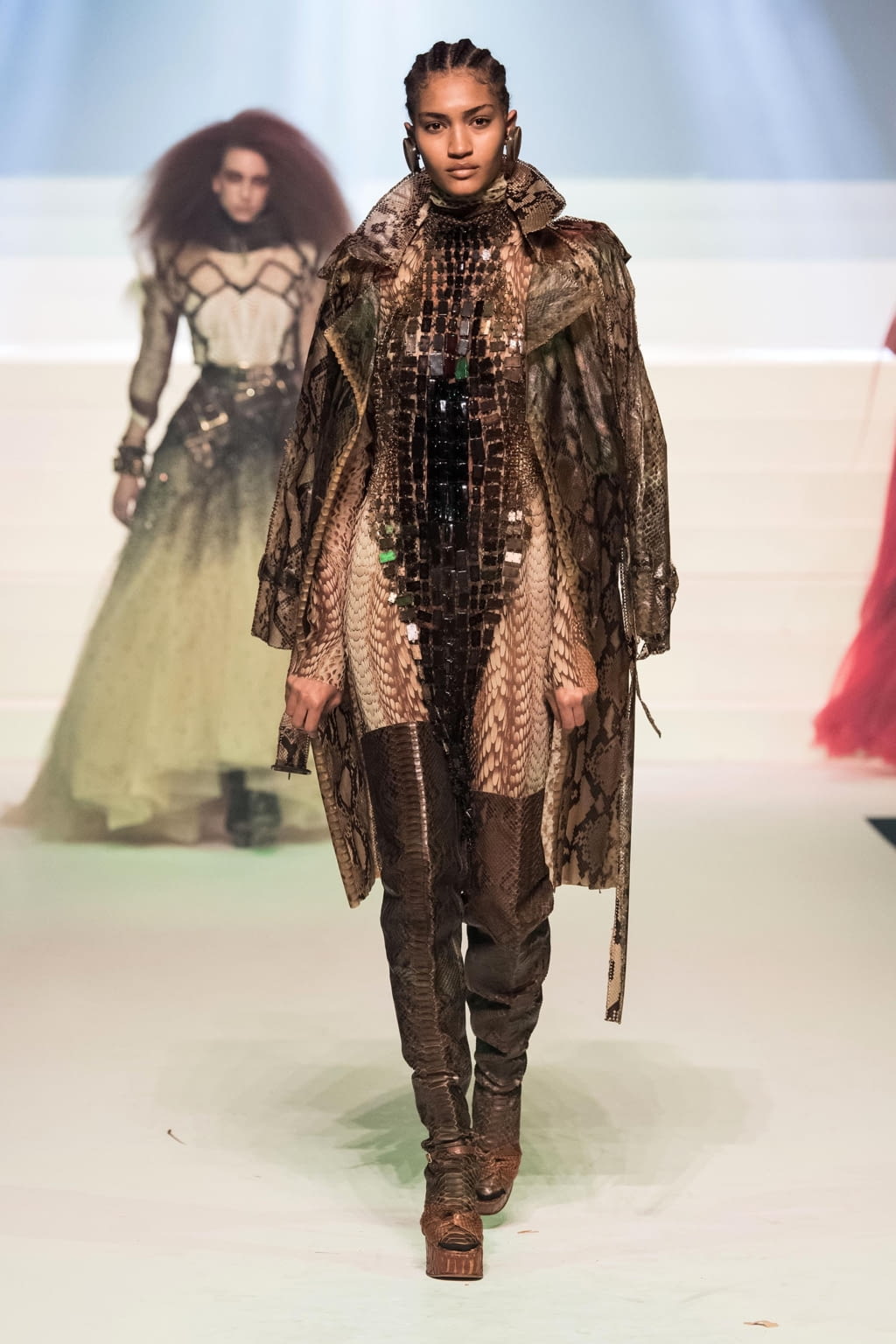 Fashion Week Paris Spring/Summer 2020 look 165 de la collection Jean Paul Gaultier couture