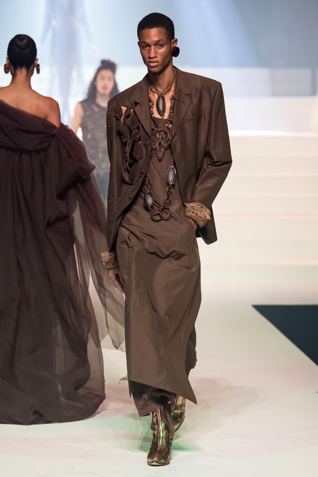 Fashion Week Paris Spring/Summer 2020 look 168 from the Jean Paul Gaultier collection 高级定制