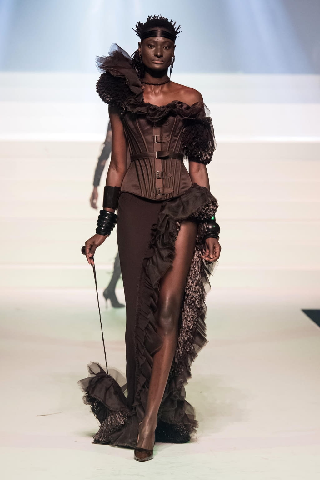 Fashion Week Paris Spring/Summer 2020 look 171 from the Jean Paul Gaultier collection couture