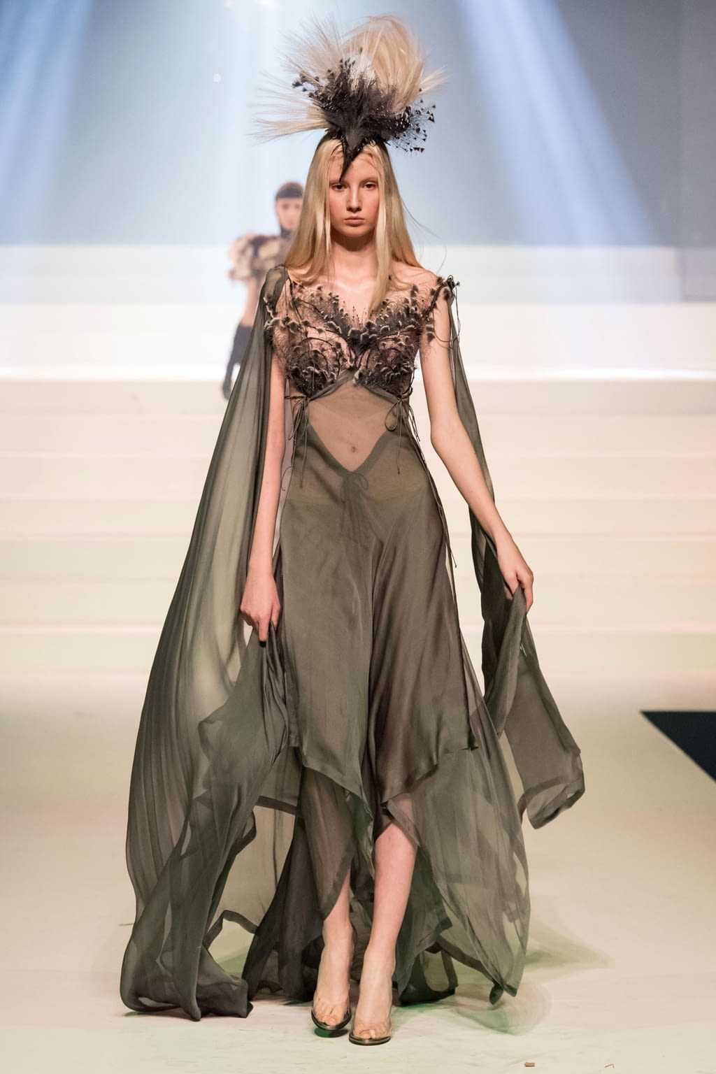 Fashion Week Paris Spring/Summer 2020 look 173 from the Jean Paul Gaultier collection couture