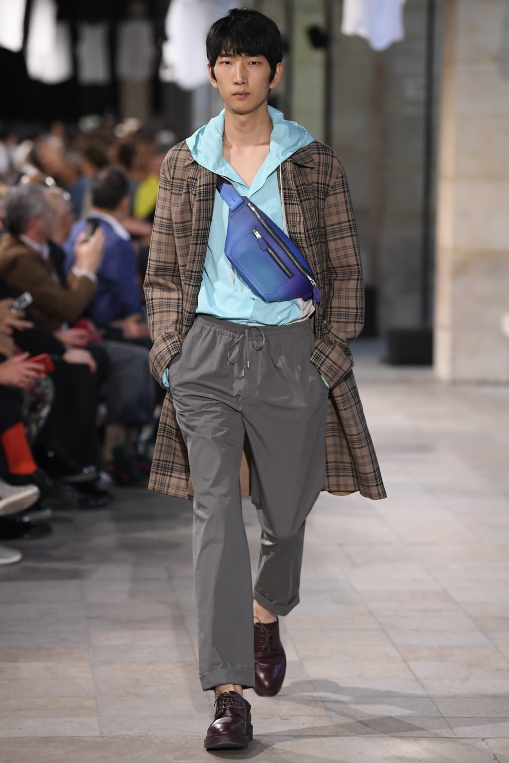 Fashion Week Paris Spring/Summer 2019 look 24 from the Hermès collection menswear