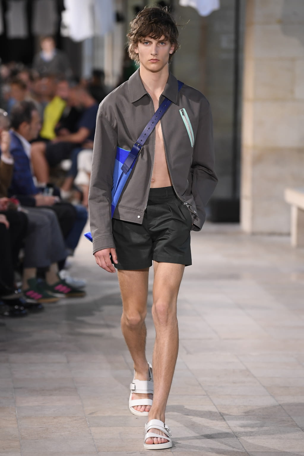 Fashion Week Paris Spring/Summer 2019 look 33 from the Hermès collection menswear