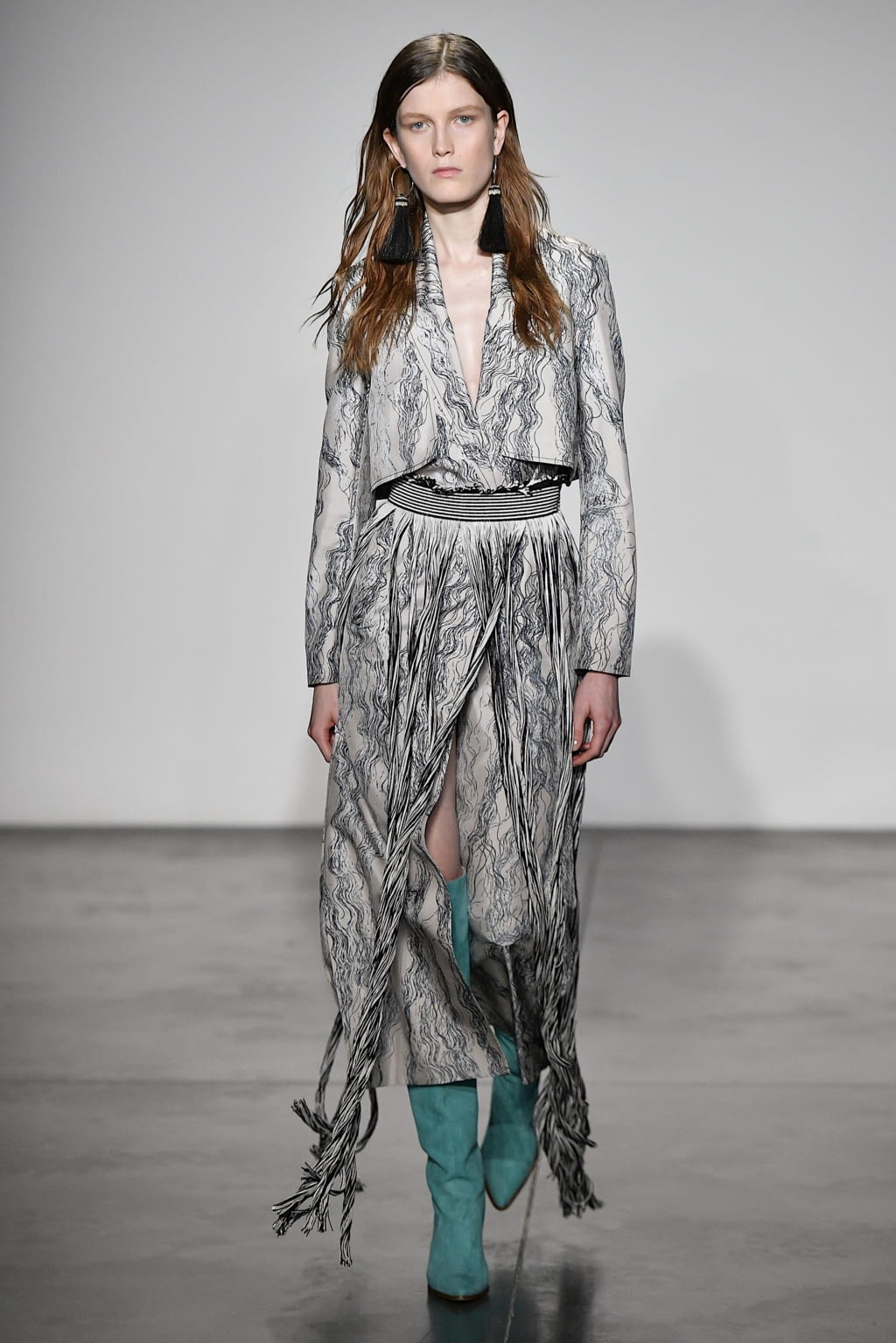 Fashion Week New York Fall/Winter 2020 look 1 de la collection Jeffrey Dodd womenswear