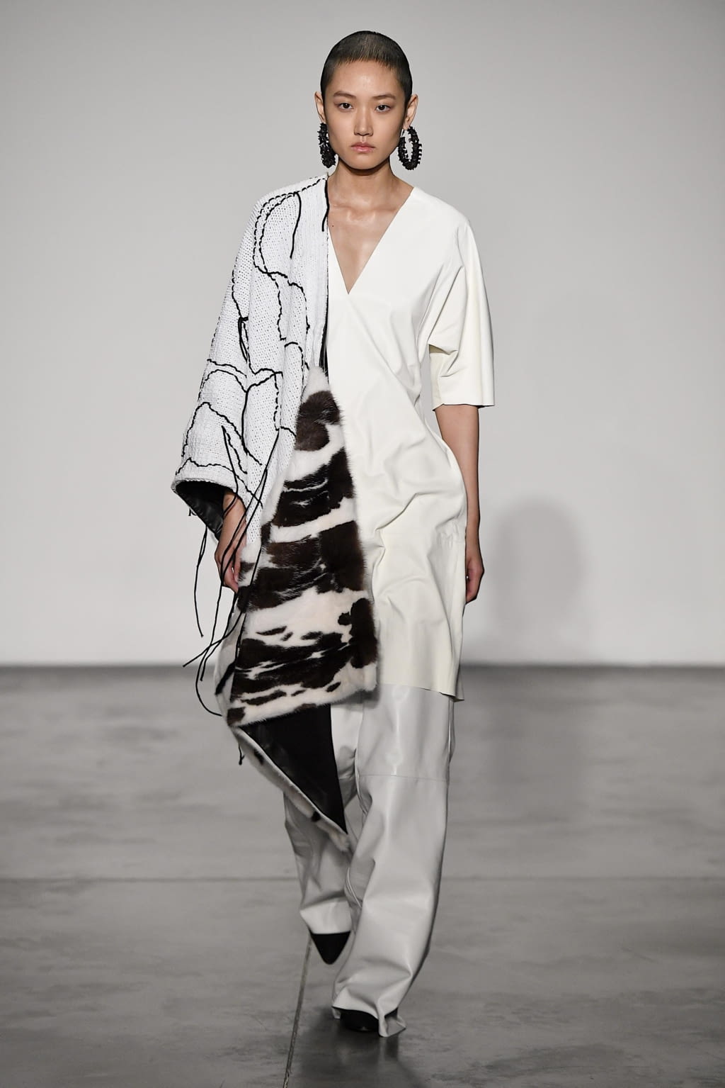 Fashion Week New York Fall/Winter 2020 look 2 de la collection Jeffrey Dodd womenswear