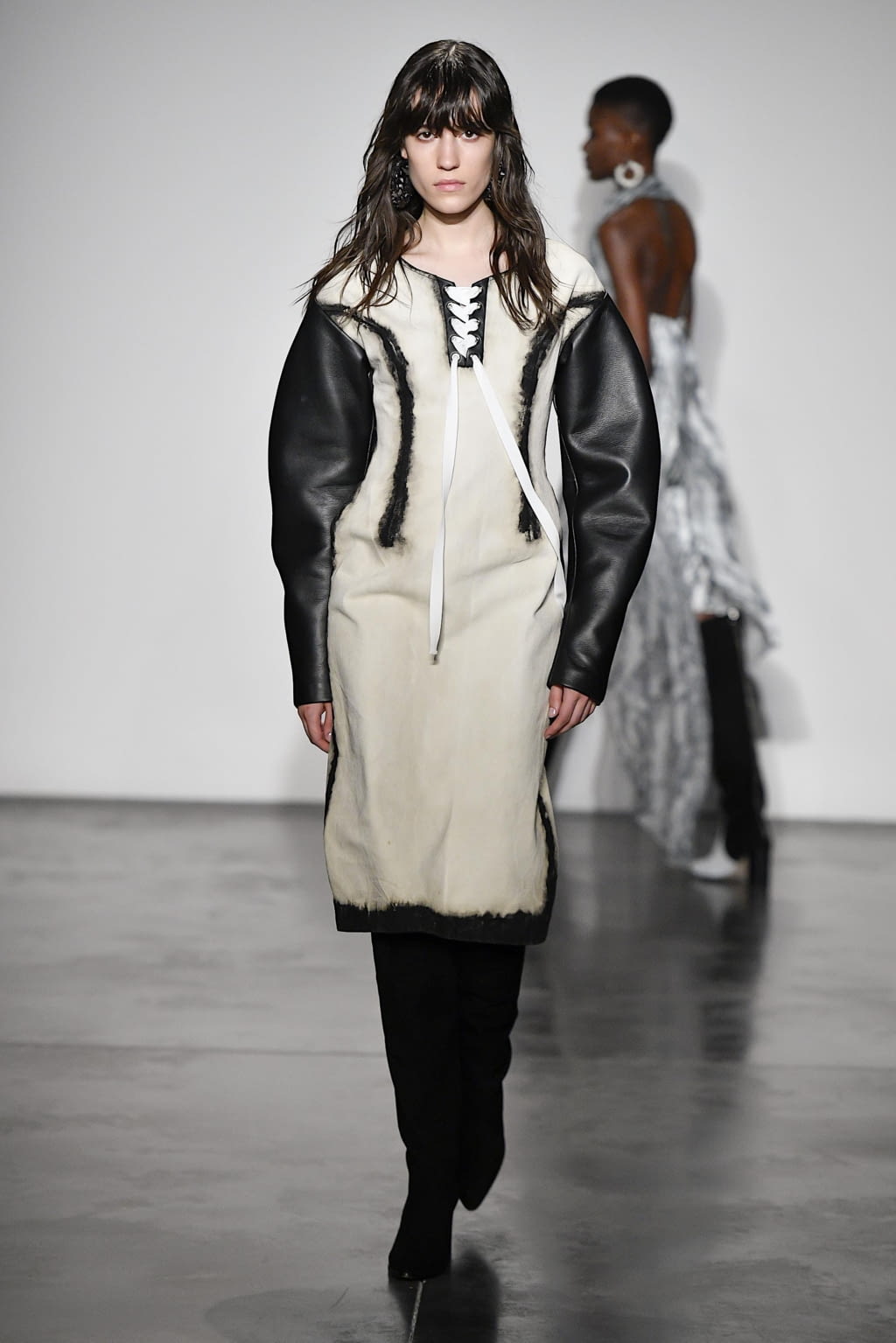 Fashion Week New York Fall/Winter 2020 look 12 from the Jeffrey Dodd collection 女装