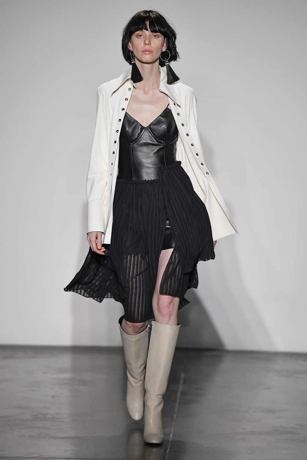 Fashion Week New York Fall/Winter 2020 look 19 from the Jeffrey Dodd collection 女装