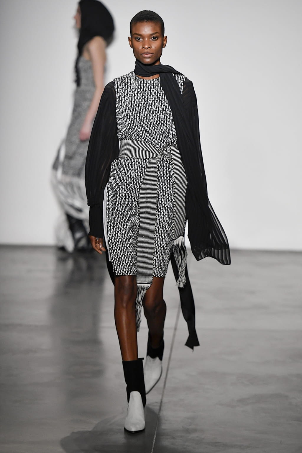 Fashion Week New York Fall/Winter 2020 look 24 from the Jeffrey Dodd collection womenswear